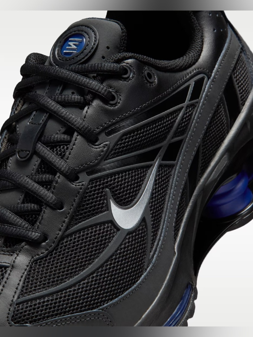Nike Shox 🔥 Ride 2 Black Metallic Silver Deep Royal Blue IM5999-010 Size 10.5 - Picture 3 of 10